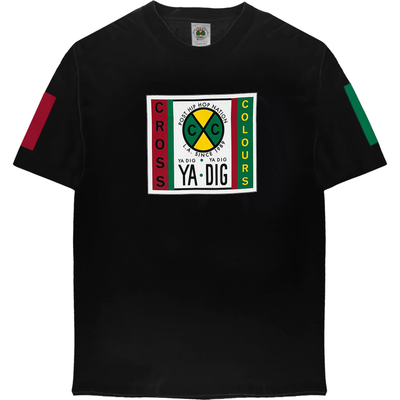 Cross Colours Cross Colours Label Logo T-Shirt