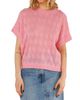 Crush Cashmere Women's Pea Pointelle-Knit Cashmere Sweater - 1