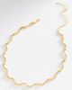 Crystal Haze Swirl Tennis Necklace - 1