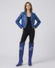 CUCE Cuce Detroit Lions Over-the-Knee Two-Tone Sequin Boots - 4