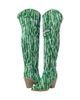CUCE Cuce Philadelphia Eagles Over-the-Knee Two-Tone Sequin Boots - 3