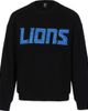 CUCE Women's Cuce Black Detroit Lions Chenille Jeweled Sweatshirt  - 1