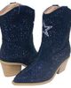 CUCE Women's Cuce Navy Dallas Cowboys Crystal Ankle Boots  - 1