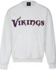 CUCE Women's Cuce White Minnesota Vikings Chenille Jeweled Sweatshirt  - 1