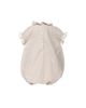 Cuclie Baby Cuclie Baby Baby Girl Linen Bubble with Ruffle Collar - 3