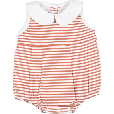 Cuclie Baby Cuclie Baby Game Day Striped Bubble Romper