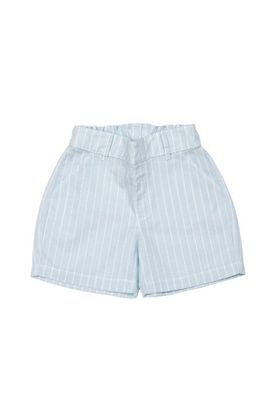 Cuclie Cuclie Linen Shorts - Lt.Blue Striped