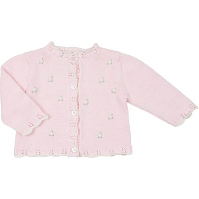 Cuclie Cuclie Rosette Knit Cardigan