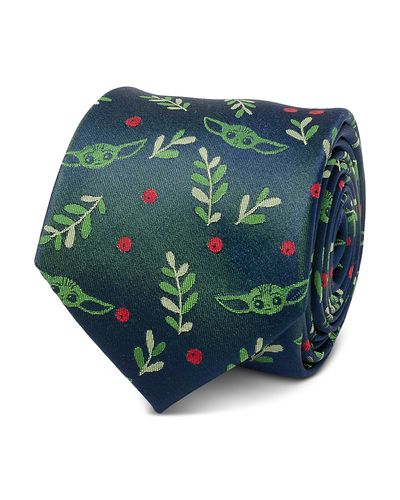 Cufflinks Inc Cufflinks Inc Grogu Holiday Silk Tie