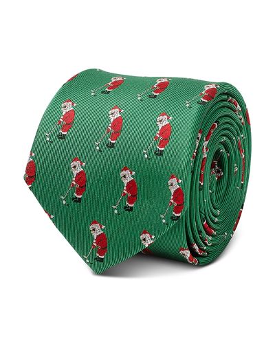 Cufflinks Inc Cufflinks Inc Santa Golf Par Tee Silk Tie