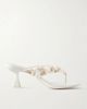 CULT GAIA Abi bead-embellished leather thong sandals - 1