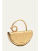 Cult Gaia Azariah Nano Sculptural Metallic Leather Top-Handle Bag - 2