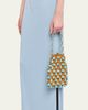 Cult Gaia Brielle Caged Suede Top-Handle Bag - 2