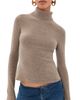 Cult Gaia Cult Gaia Alice Cashmere Wool Top Lark - 1