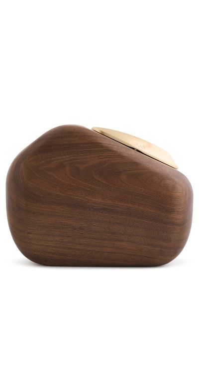 Cult Gaia Cult Gaia Althea Clutch Walnut One