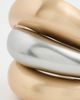 Cult Gaia Cult Gaia Analeia Cuff Set Brushed Brass/Antique Silver - 4
