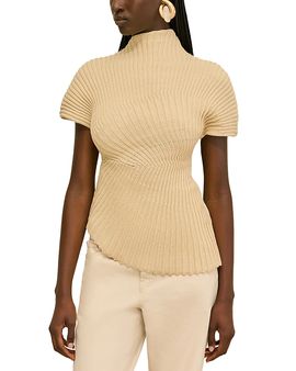 Cult Gaia Cult Gaia Annemie Asymmetric Cotton Top