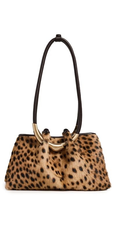 Cult Gaia Cult Gaia Asa Shoulder Bag Cheetah One
