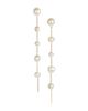 Cult Gaia Cult Gaia Atum Cultured Freshwater Pearl Linear Drop Earrings - 1