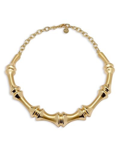 Cult Gaia Cult Gaia Bambu Bamboo Statement Choker Necklace, 20.5