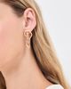 Cult Gaia Cult Gaia Calla Earrings Brushed Brass One - 3