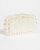 Cult Gaia Cult Gaia Eos Box Clutch Ivory One Size - 4