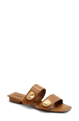 Cult Gaia Cult Gaia Ezra Leather Slide Sandal