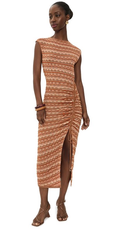 Cult Gaia Cult Gaia Hilary Midi Dress CORALLO MULTI
