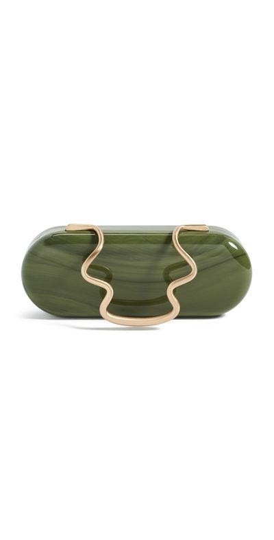Cult Gaia Cult Gaia Ilaria Clutch ROSEMARY MULTI One