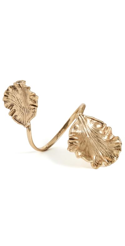 Cult Gaia Cult Gaia Iris Bracelet Antique Brass One