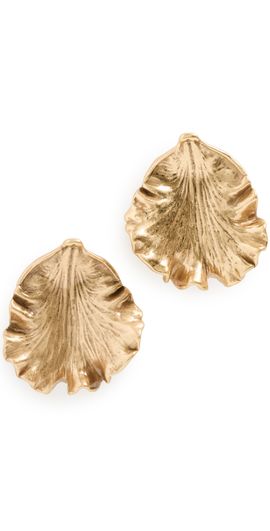 Cult Gaia Cult Gaia Iris Earrings Antique Brass One