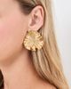 Cult Gaia Cult Gaia Iris Earrings Antique Brass One - 3