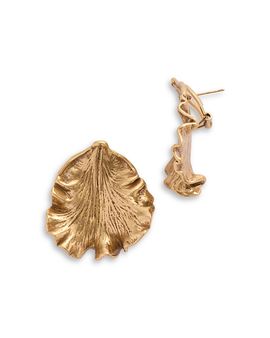 Cult Gaia Cult Gaia Iris Leaf Earrings