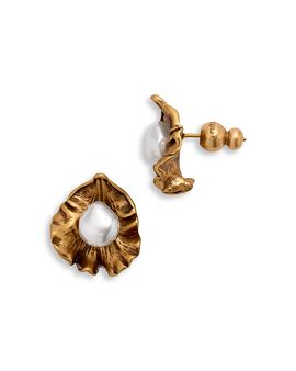 Cult Gaia Cult Gaia Iris Perla Mini Earrings