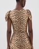 Cult Gaia Cult Gaia Isma Dress Cheetah - 3