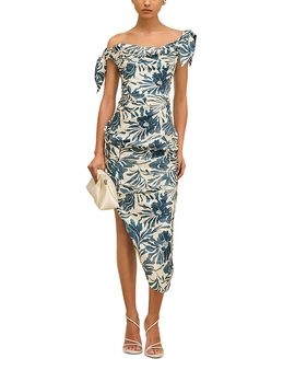 Cult Gaia Cult Gaia Ithaca Silk Asymmetric Dress