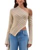 Cult Gaia Cult Gaia Jaidan Asymmetric Knit Top - 1