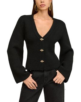 Cult Gaia Cult Gaia Jos V Neck Cardigan Sweater