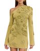Cult Gaia Cult Gaia Kaela Floral Applique Knit Dress - 2