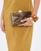 Cult Gaia Cult Gaia Lisse Clutch Bronze One - 3