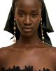 Cult Gaia Cult Gaia Lucky Flower Imitation Pearl Drop Earrings, 5.1L - 2