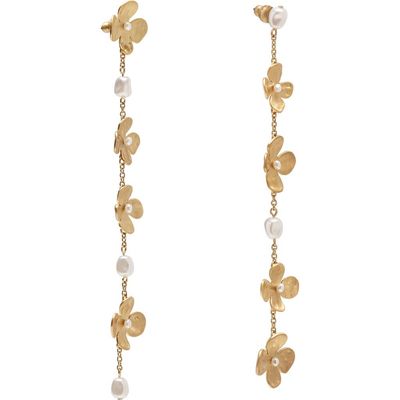 Cult Gaia Cult Gaia Lucky Imitation Pearl Drop Earrings