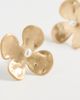 Cult Gaia Cult Gaia Lucky Mini Earrings Brushed Brass One - 4
