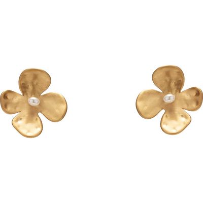 Cult Gaia Cult Gaia Lucky Mini Imitation Pearl Stud Earrings