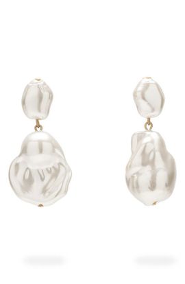 Cult Gaia Cult Gaia Majorie Imitation Pearl Drop Earrings 