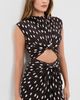 Cult Gaia Cult Gaia Marilou Mini Dress Polka Dot Luwak - 2