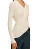 Cult Gaia Cult Gaia Mattea Ribbed Wool Blend Top - 3