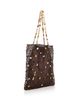 Cult Gaia Cult Gaia Mercier Beaded Woven Leather Tote - 3