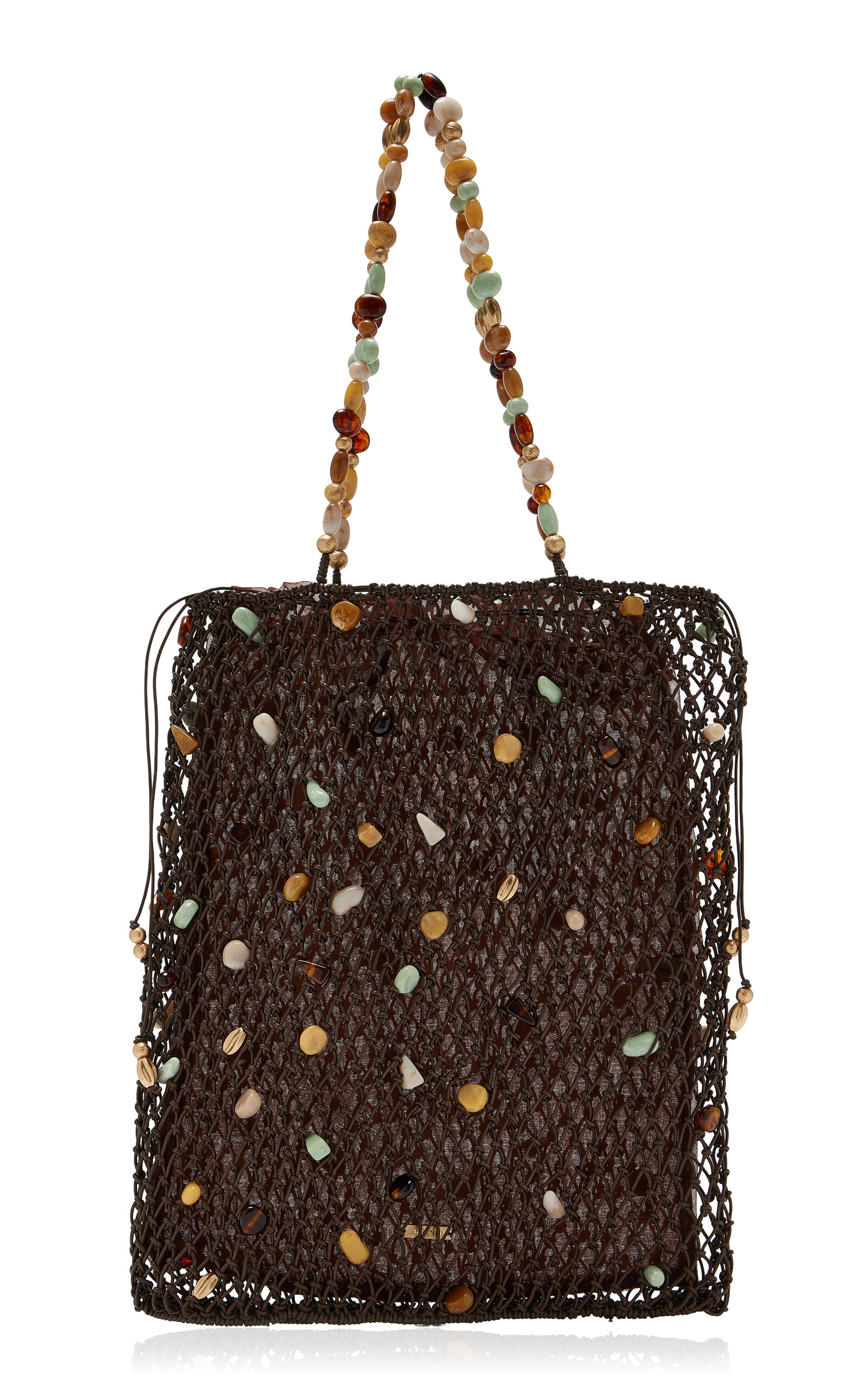 Cult Gaia Cult Gaia Mercier Embellished Leather Tote