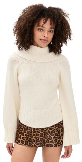 Cult Gaia Cult Gaia Milika Sweater Off White